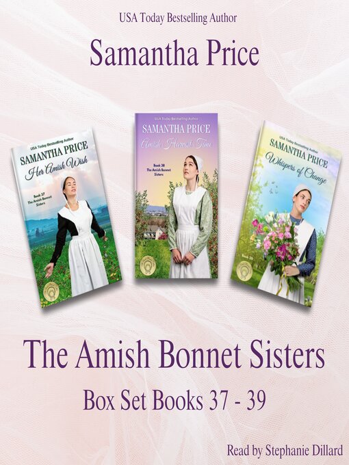 Title details for Amish Bonnet Sisters Box Set Volume 13 by Samantha Price - Available